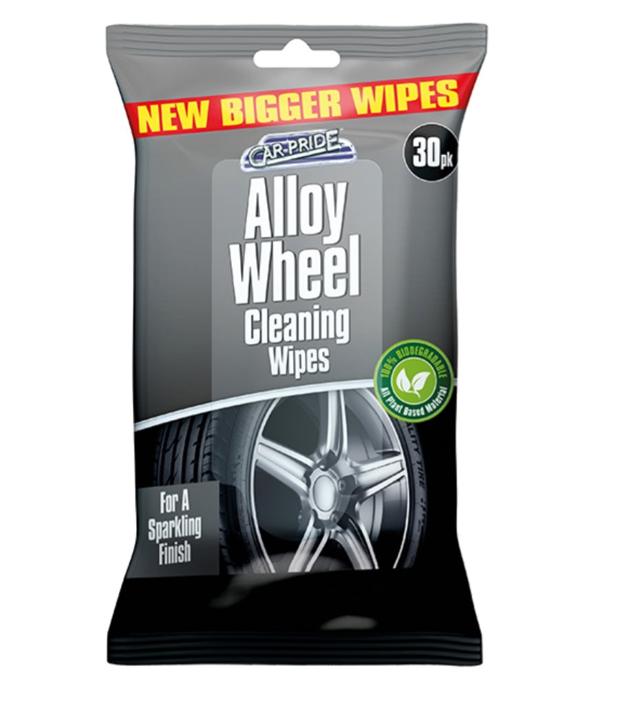 Car alloy wheel wipes image 0