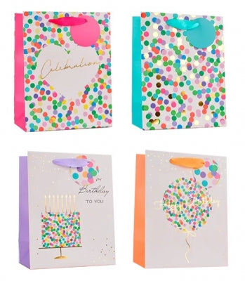 Large gift bag - confetti