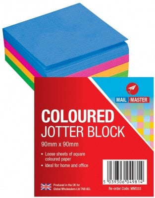 Coloured jotter block image 0