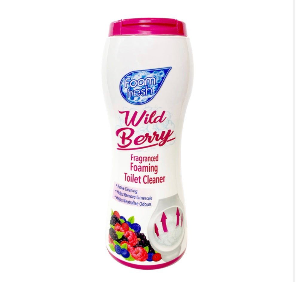 Foaming toilet cleaner - wild berry image 0