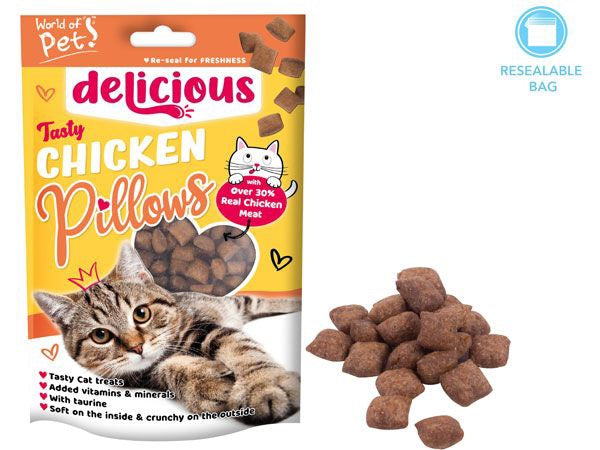 Chicken pillows cat treats image 0