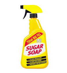 Spray sugar soap