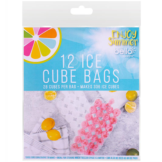 Ice cube bags 12 pack