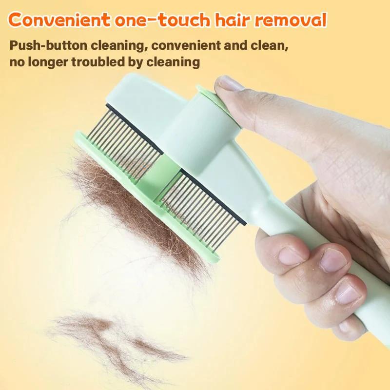 Steam pet brush
