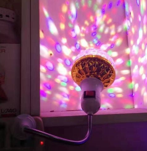 Rotating plug in disco bulb image 3
