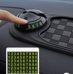 Multifunctional car anti slip dash mat
