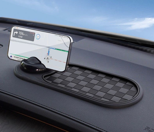 Multifunctional car anti slip dash mat