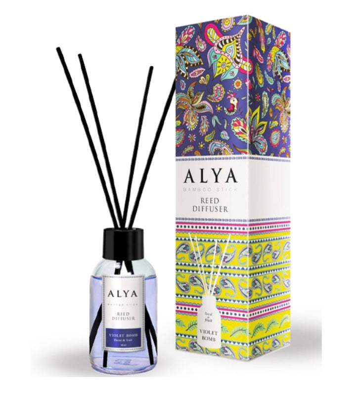 Alya reed diffuser - violet bomb image 0