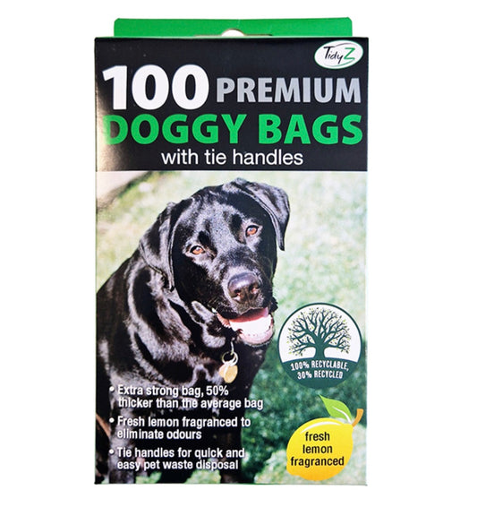 Dog poo bags 100 pack image 0