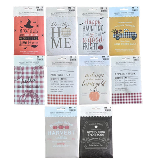 Fragrance sachets 3 pack image 0