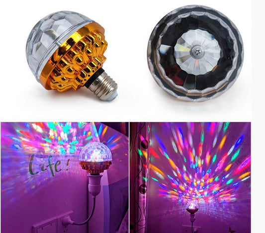 Rotating plug in disco bulb image 0
