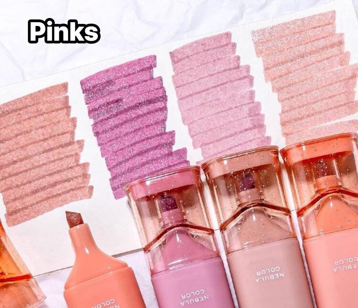 Glitter highlighters 4 pack image 2