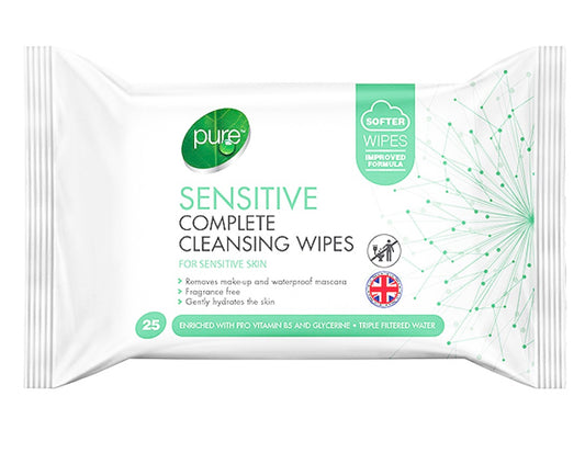 Pure sensitive complete cleansing wipes image 0