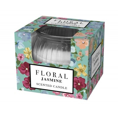 Floral candle - jasmine image 0