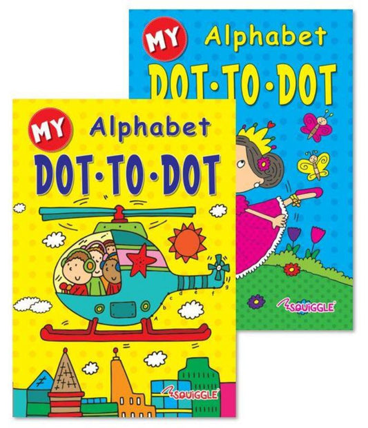 Alphabet dot to dot image 0