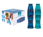 Fish stacking glass tumblers - Green image