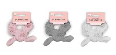 Towelling scrunchie