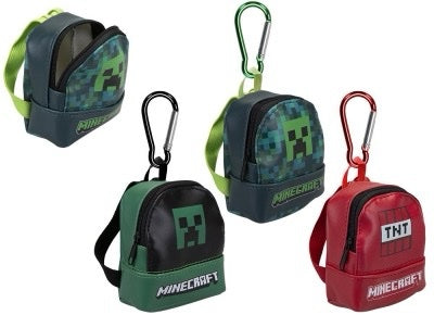 Minecraft micro backpack bag clip image 0