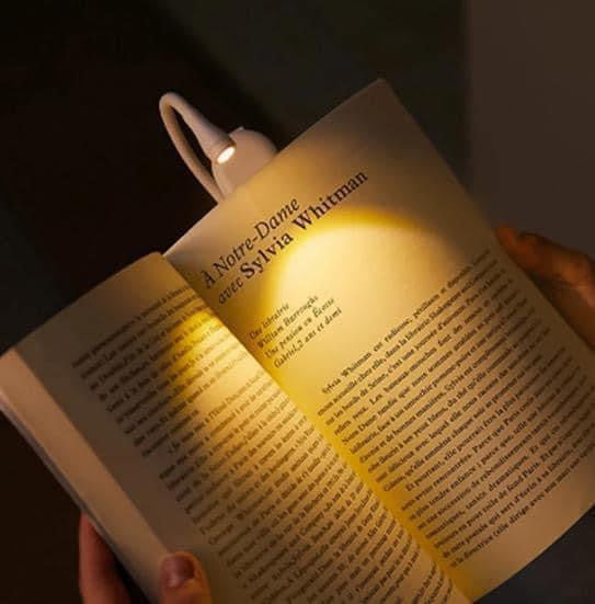 Clip on rechargeable reading light image 2