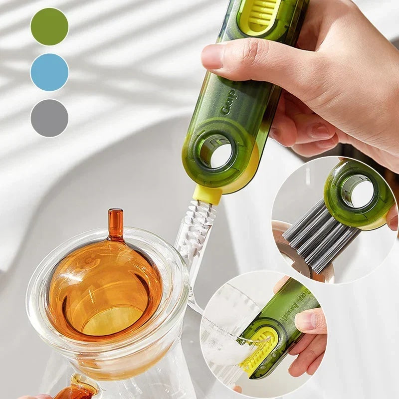 3-in-1 bottle cleaning brush image 8