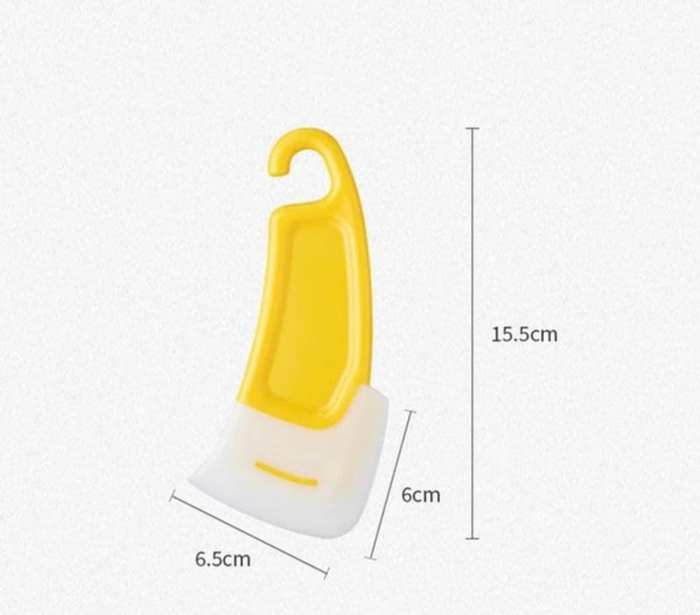 Yellow cooking / cleaning spatula image 4