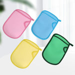 Exfoliating bath mitt