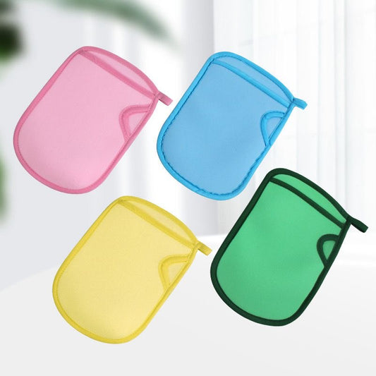Exfoliating bath mitt