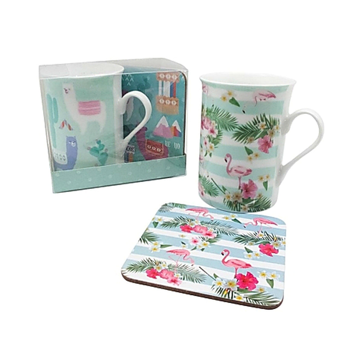 Mug and coaster gift set
