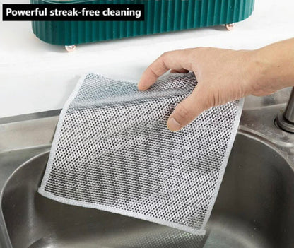 Silver scourer cloth image 0