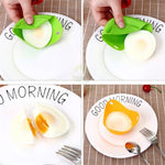 Silicone egg poach pouches 4 pack image 1
