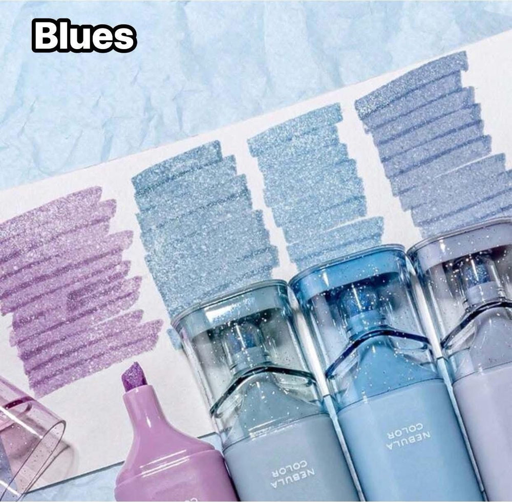 Glitter highlighters 4 pack image 0