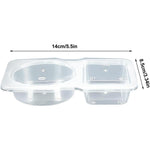 Lidded snack tray