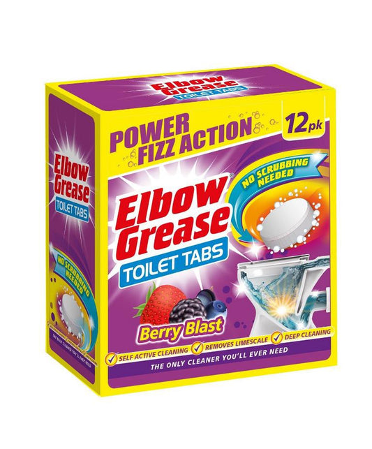 Elbow grease toilet tablets - berry blast image 0