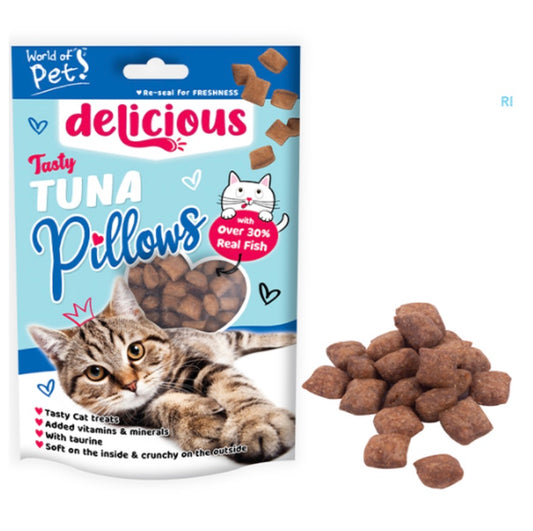 Tuna pillows cat treats image 0