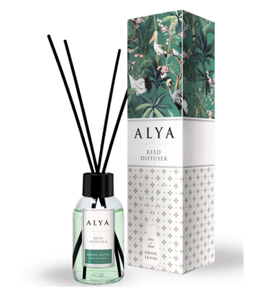 Alya reed diffuser - exotic leaves image 0