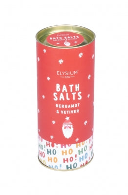 Christmas bath salts - bergamot & vetiver