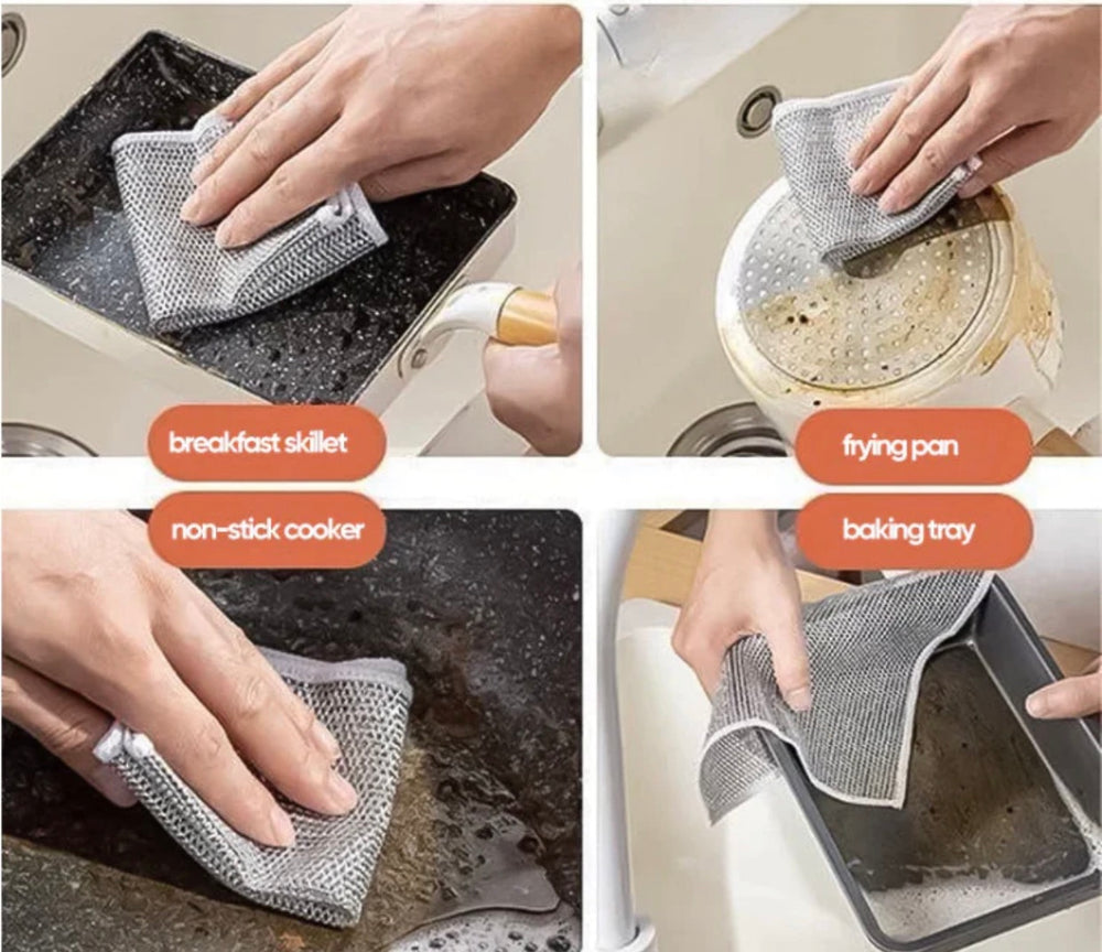 Silver scourer cloth image 4