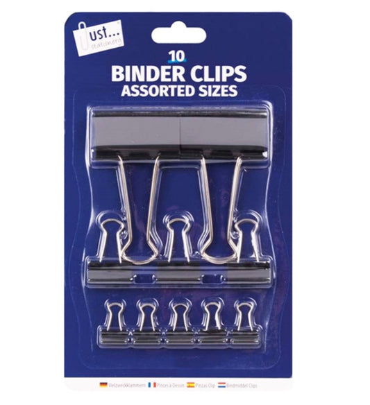 Binder clips 10 pack image 0