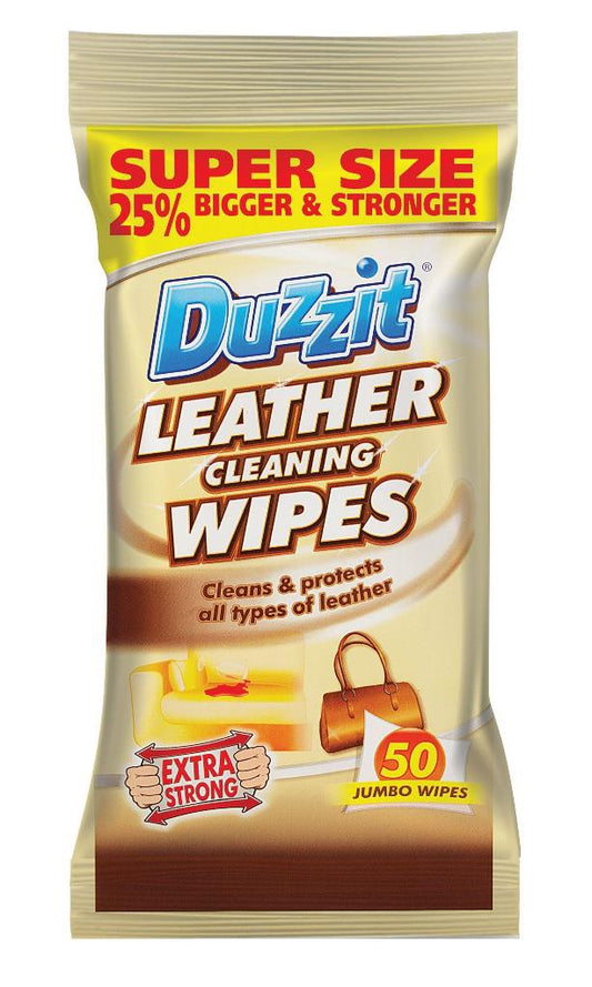 Leather cleaning wipes image 0