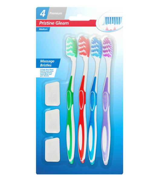 Adult toothbrush set
