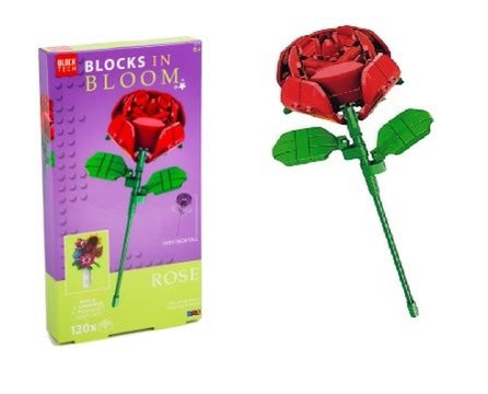 Blocks in bloom kit - rose image 0