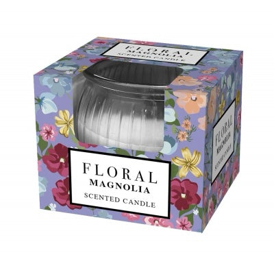 Floral candle - magnolia image 0