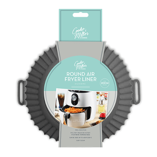 Silicone air fryer liner - round image 0