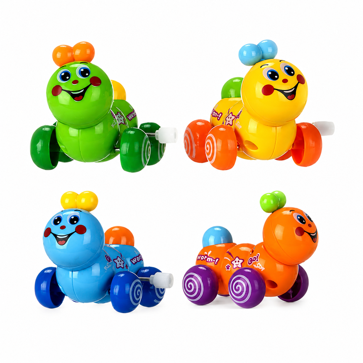 Wind up caterpillar