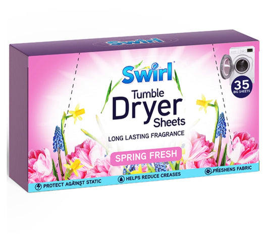 Tumble dryer sheets - spring fresh image 0