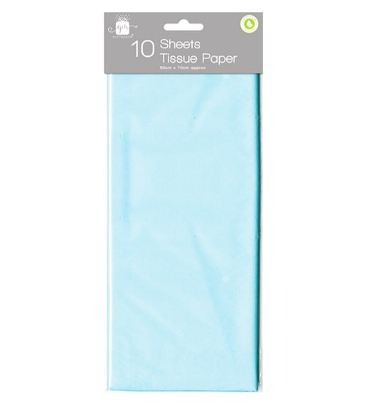 Tissue paper sheets - light blue image 0