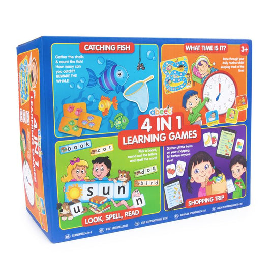 4 in 1 learning games