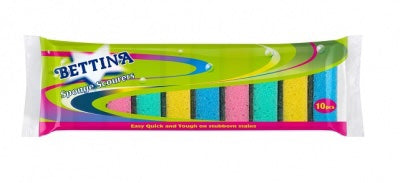 Sponge scourers 10 pack image 0