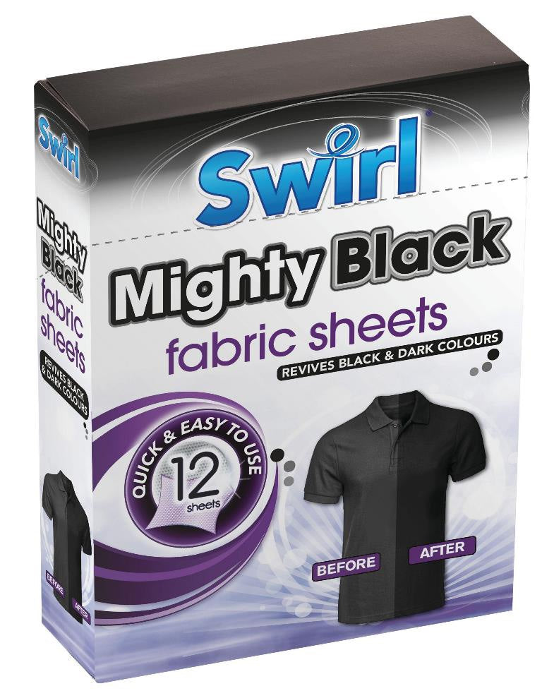 Mighty black fabric sheets image 0