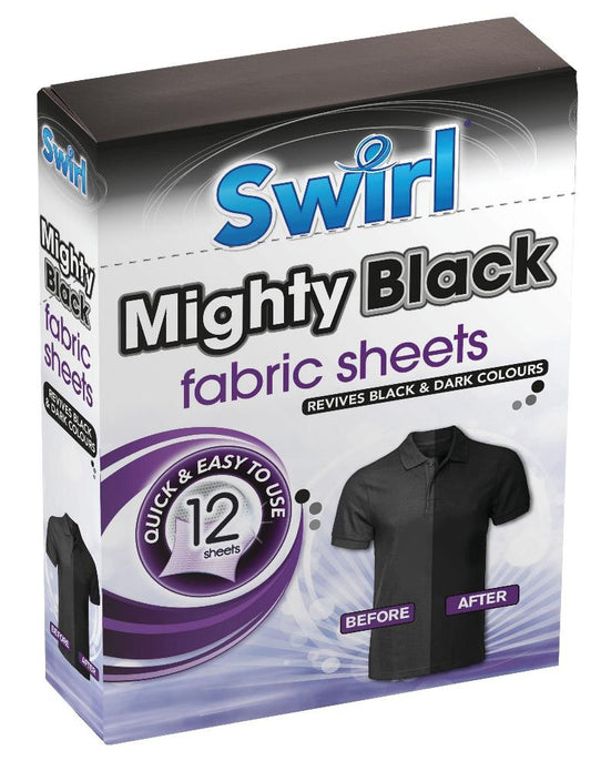 Mighty black fabric sheets image 0